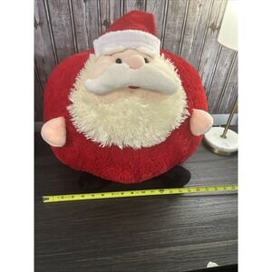 New Retired Rare Large Plush American Mills Santa Round 15" Tall W/ Tags